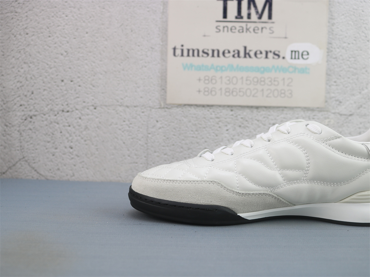 CHANEL 24a Low-Top German Army Trainers Casual Shoes White